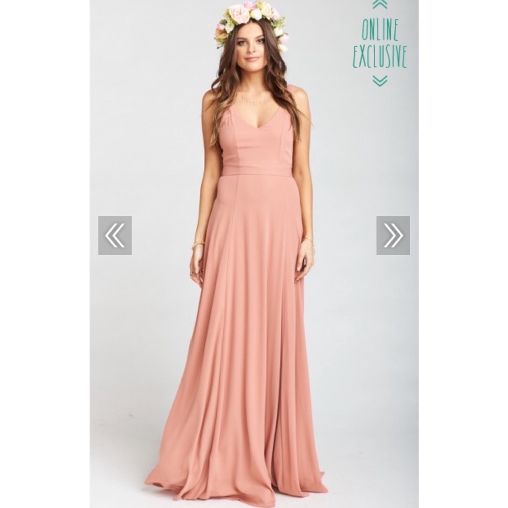 Show me Your Mumu JENN DRESS RUSTIC MAUVE CRISP